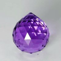 Feng Shui 30mm Swarovski Crystal - Violet Purple | Calgary Alberta
