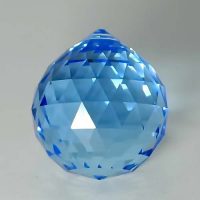 Feng Shui 30mm Swarovski Crystal - Sapphire Blue | Calgary Alberta