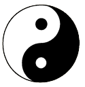 Yin Yang Symbol - two opposite complimentary energies