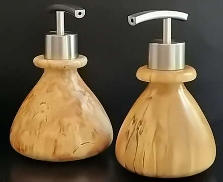 Wood Liquid Dispenser by Feng Shui Market